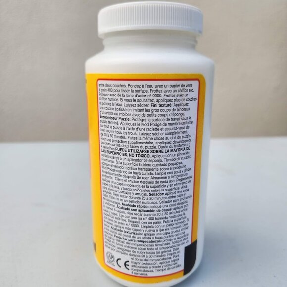 Mod Podge 16 oz Matte Sealer Mod Podge 16 oz Matte Sealer for Wood, Paper, Fabri - Picture 6 of 9